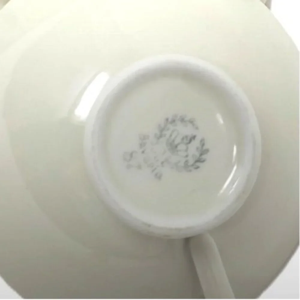 Bavarian Tea Trio Hutschenreuther & Heinrich & Wunsiedel Porcelain Germany 3 pc